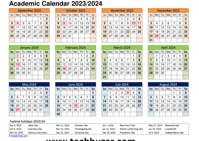 uplift education calendar 2023-2024